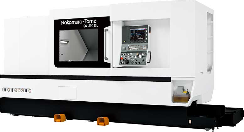 cnc drejebænk Nakamura SC 300IIL med stanglader